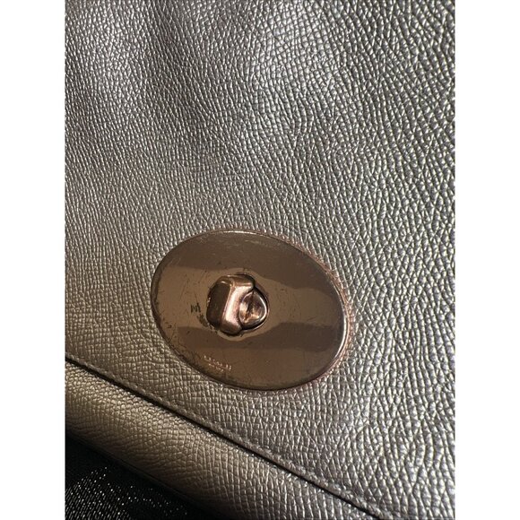 Coach Crosstown Chain Shoulder Bag Leather Pink Women Crossbody Purse Bag - Picture 2 of 15